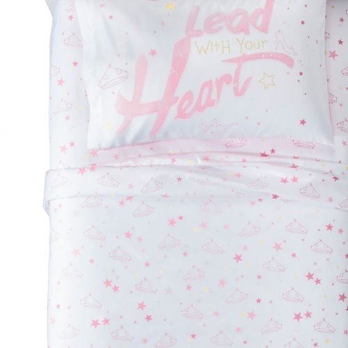  Franco Disney PrincessLead With Your Heart Sheet Set (Twin)