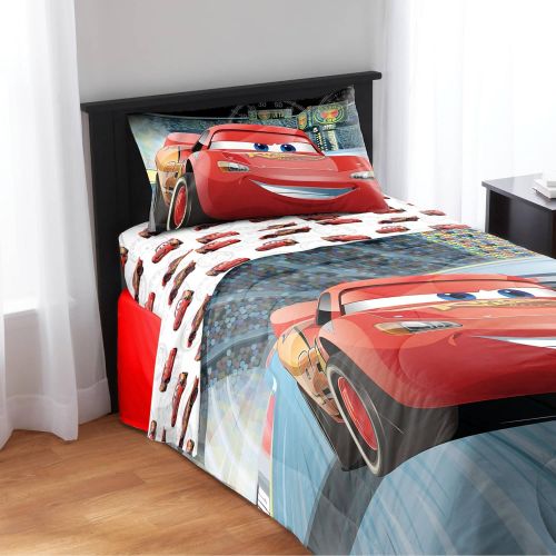  Franco Disney Cars Full Comforter and Sheet Set