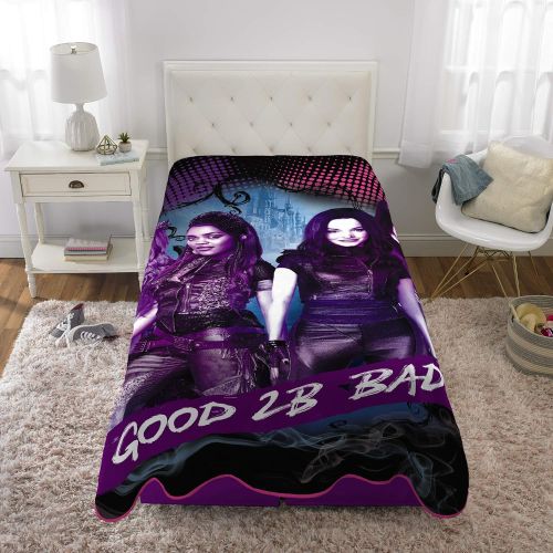  Franco Kids Bedding Super Soft Plush Microfiber Blanket, Twin/Full Size 62 x 90, Disney Descendants 3