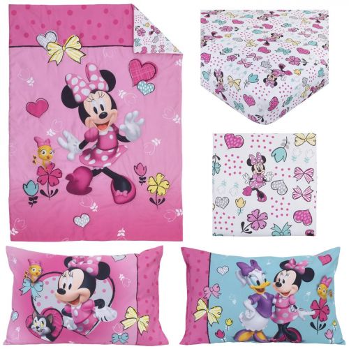  Franco Disney Minnie Mouse Bedding Set (Toddler) - 4pc