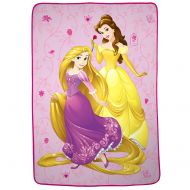 Franco Kids Bedding Super Soft Plush Microfiber Blanket, Twin/Full Size 62 x 90, Disney Princess