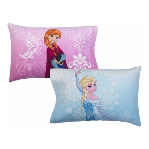 Franco Soft and Adorable Disneys Frozen Nordic Frost Bed in Bag Bedding Set, TWIN, Blue, Pink