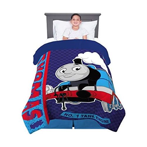  Franco Kids Bedding Super Soft Microfiber Comforter, Twin Size 64” x 86”, Thomas and Friends