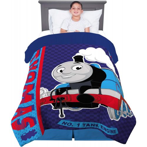  Franco Kids Bedding Super Soft Microfiber Comforter, Twin Size 64” x 86”, Thomas and Friends