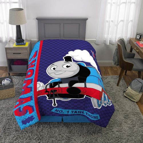  Franco Kids Bedding Super Soft Microfiber Comforter, Twin Size 64” x 86”, Thomas and Friends