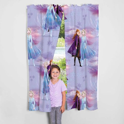  Franco Kids Room Window Curtains Drapes Set, 82 in x 63 in, Disney Frozen 2