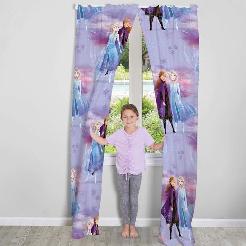  Franco Kids Room Window Curtains Drapes Set, 82 in x 84 in, Disney Frozen 2