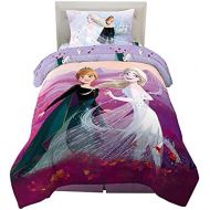 Franco Kids Bedding Super Soft Comforter and Sheet Set, 4 Piece Twin Size, Disney Frozen 2