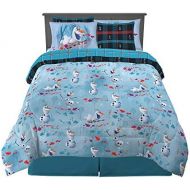 [아마존베스트]Franco Kids Bedding Comforter and Sheet Set with Sham, 7 Piece Full Size, Disney Frozen 2 Olaf