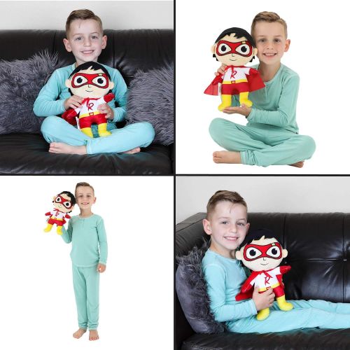  [아마존베스트]Franco Kids Bedding Super Soft Plush Mini Cuddle Pillow Buddy, One Size, Ryans World Red Titan