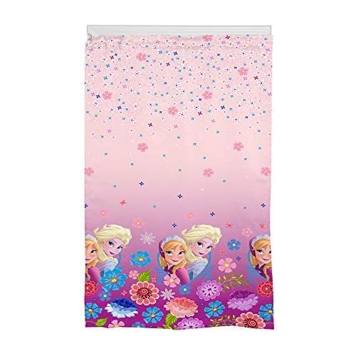  [아마존베스트]Franco Kids Room Darkening Window Curtain Panel, 42 X 63, Pink, Disney Frozen