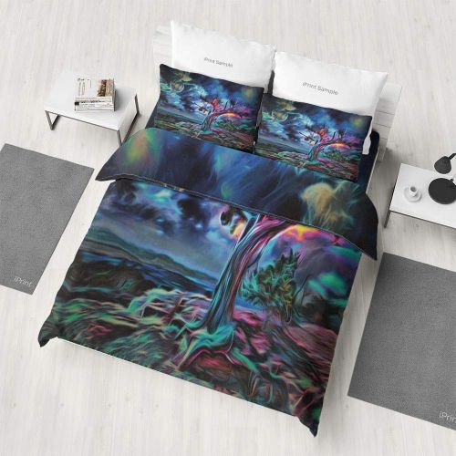  Franco iPrint Duvet Covers,Night Sky,for Kids Boys Girls Reversible Bedding Sets(Queen)