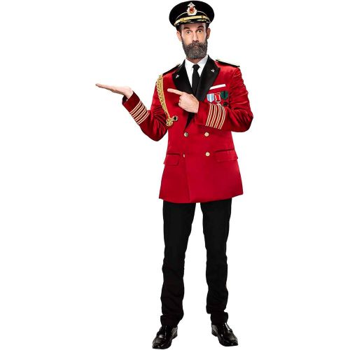  할로윈 용품Franco American Novelty Company Mens Captain Obvious Costume