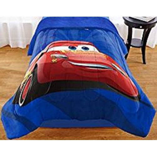  Franco Manufacturing Cars Twin/Full Comforter with Sherpa Reverse #950058318