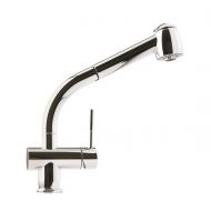 Franke FFPS700 Logik Single Handle Pull-Out Kitchen Faucet, Chrome