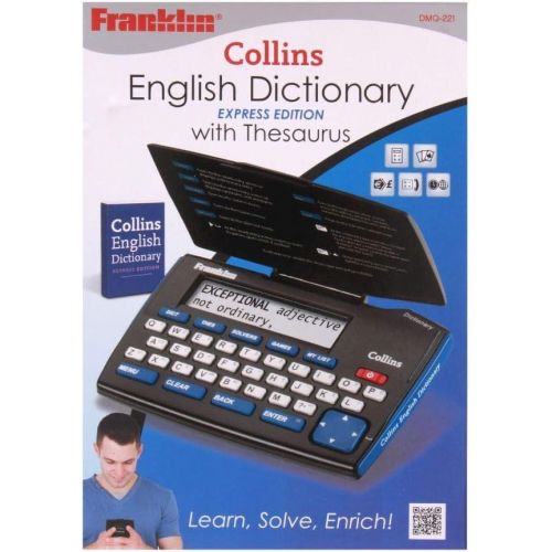  [아마존베스트]Franklin DMQ221 Collins English Dictionary with Thesaurus