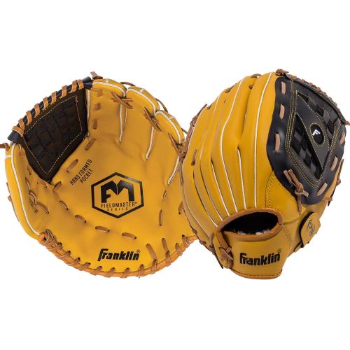  Franklin Sports Field Master Series Baseball Glove, Left Handed Thrower