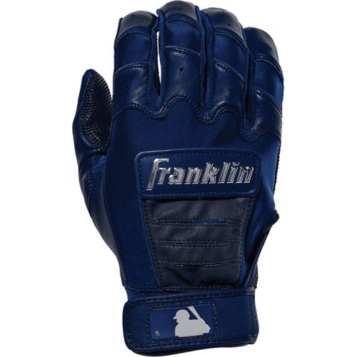  Franklin Sports Franklin MLB CFX PRO: FULL COLOR CHROME Youth Batting Gloves, Navy Medium