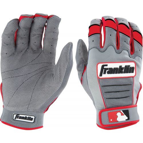  Franklin Sports Franklin CFX PRO Youth Batting Gloves - GreyRed Medium
