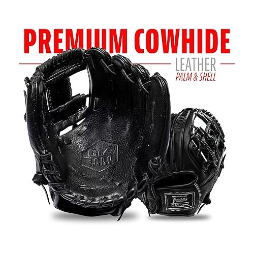  Franklin Sports Baseball Fielding Glove - Men's Adult and Youth Baseball Glove - CTZ5000 Cowhide Infield and Outfield Baseball Gloves