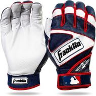 Franklin Sports MLB Baseball Batting Gloves - Powerstrap Adult + Youth Batting Gloves - Men's + Women's Baseball + Softball Batting Gloves - Boys + Girls Batting Gloves