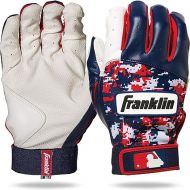 Franklin Sports MLB Baseball Batting Gloves - Digitek Adult + Youth Batting Glove Pairs - Baseball + Softball Batting Gloves - Multiple Sizes + Colors