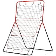 Franklin Sports Baseball Rebounder Net - 3-Way Baseball + Softball Pitchback Net + Fielding Trainer - Bounce Back Net for Fielding + Throwing Practice