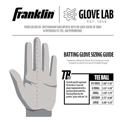  Franklin Sports MLB Teeball Flex Series Batting Gloves