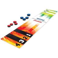 Franklin Sports Shuffleboard Table Game Mats - Tabletop Shuffleboard Mats and Pushers - Indoor Shuffleboard Games