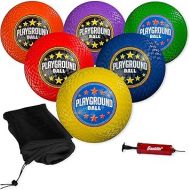 Franklin Sports Kids Playground Balls - Rubber Kickballs + Playground Balls For Kids - Great for Dodgeball, Kickball, 4 Square + Schoolyard Games - 8.5” Diameter