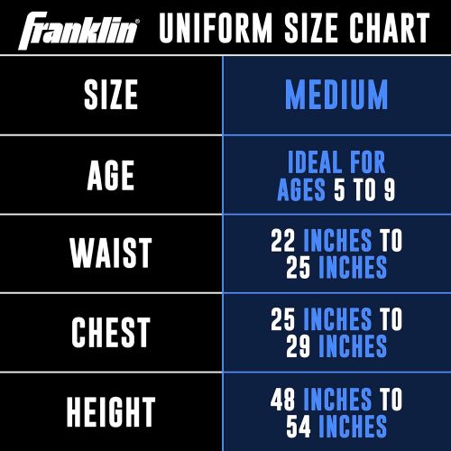  Franklin Sports NFL Kids Football Helmet and Jersey Set - NFL Youth Football Uniform Costume - Helmet, Jersey, Chinstrap - Youth M