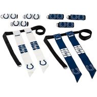 Franklin Sports Indianapolis Colts NFL Flag Football Sets - NFL Team Flag Football Belts and Flags - Flag Football Equipment for Kids and Adults