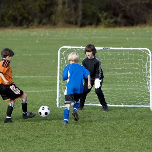  Franklin Sports Tournament Steel Soccer Goal - 6 x 4 Foot