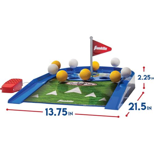  Franklin Sports Mini Putt Golf Game for Kids - Spin n Putt Electronic Putting Game - Indoor Mini Golf for Kids + Toddlers - Putter + Balls Included