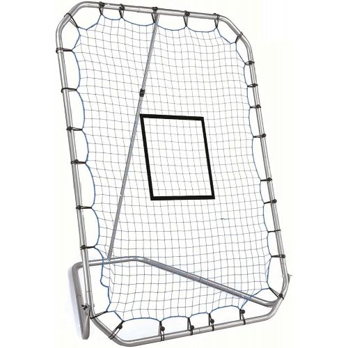  Franklin Sports Baseball Rebounder Net - Baseball Pitchback Net + Throwing Trainer - All Angle Bounce Back Net - Multi-Position Fielding + Throwing Aid