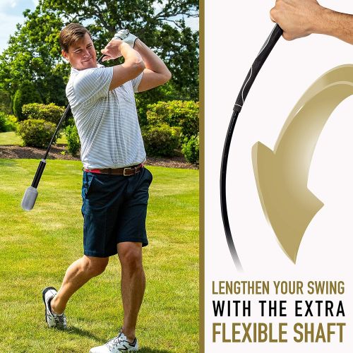  Franklin Sports Golf Swing and Tempo Trainer ?Improve Swing Mechanics Flexibility Balance Strength and Tempo