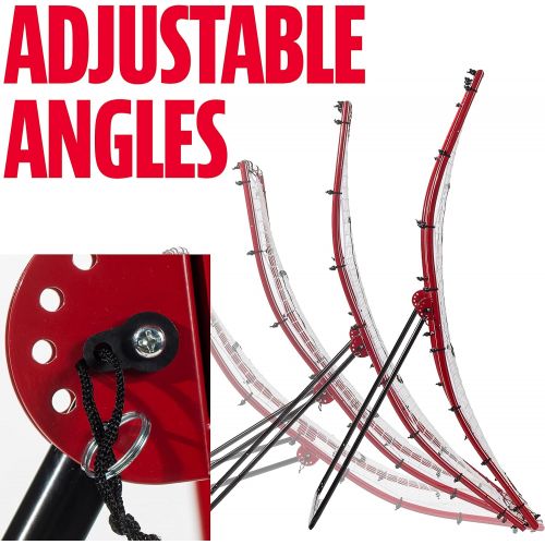  Franklin Sports Pitch Back Baseball Rebounder - Pitch Return Trainer and Rebound Net - All Angles for Grounders and Pop Flies