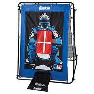 Franklin Sports 2719X Pitch Back Baseball Rebounder and Pitching Target - 2 in 1 Return Trainer and Catcher Target - Great for Practices