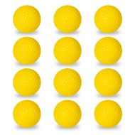 Franklin Sports Golf Balls ? Official Size ? Indoor or Outdoor Golf Training ? Restricted Ball Fight for Golf Practice ? 12 Pack ? Backyard Training