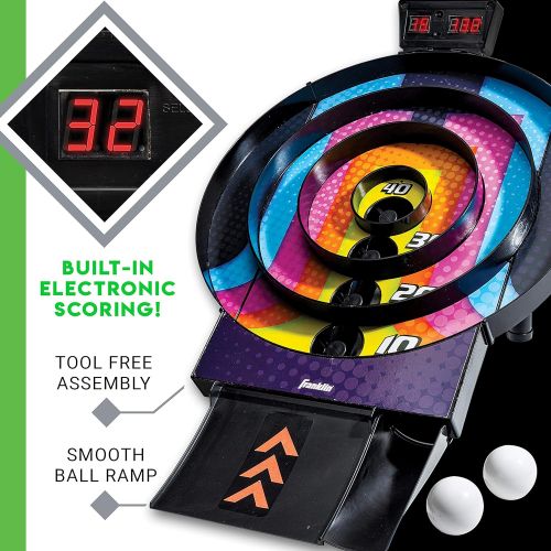  Franklin Sports Whirl Ball Arcade Game - Game Room Ready Tool Free Arcade Game - Auto Scoring Electronics with Arcade Ball Return Ramp Great for Kids and Family Fun!