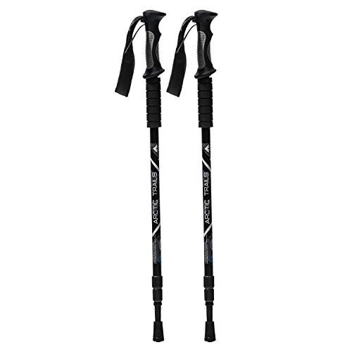  Franklin Sports Arctic Trails Hiking Poles - Lightweight - Anti Shock Technology - Great for All Skill Levels