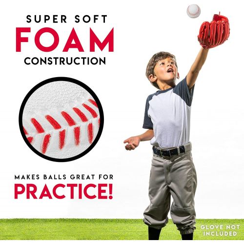  Franklin Sports Kids Pitching Machine - Plastic Baseball Pitching Machine for Kids Batting Practice - MLB Power Pitcher with Adjustable Speeds