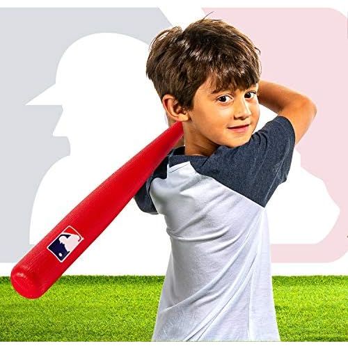  Franklin Sports MLB 30 Authentic Plastic Bat & Ball Set