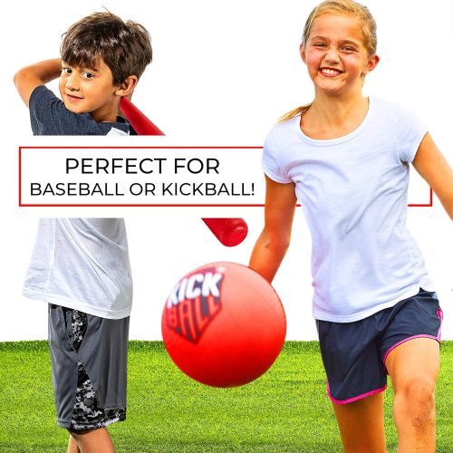  Franklin Sports Thrown Down Baseball Bases with Home Plate and Pitchers Rubber - Backyard Rubber Base Set Perfect for Baseball, Teeball, + Kickball