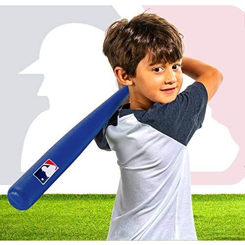  Franklin Sports MLB 30 Authentic Plastic Bat & Ball Set