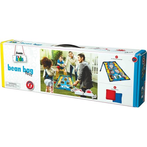  Franklin Sports Kids Bean Bag Toss - 5 Hole Bean Bag Toss Game with (4) Bean Bags - Portable Indoor + Outdoor Target - 31 x 33