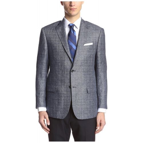  Franklin Tailored Mens Solid Textured Sportcoat