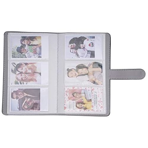  Frankmate 96 Pockets Mini Wallet Photo Album Compatible with Polaroid Fujifilm Instax Mini 11 9 8+ 8 70 90 3 inch Film Mini Link Printer Kodak Instant Print Camera (Black)