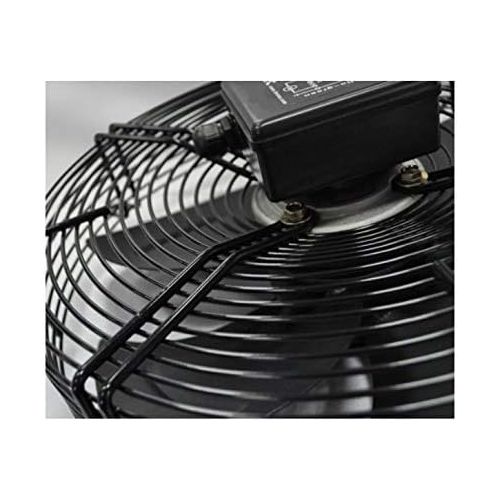  [아마존베스트]Fraten Axial Pipe Fan 400 mm 3500 m3/h Grille Extractor Air Supply Fan