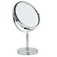 Frcolor Double Sided Tabletop Makeup Mirror 1X/7X Magnifying 2 Style , 8 Inch Standing Table...